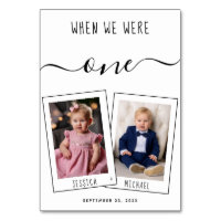 When We Were Age Kids Photos Simple Script Wedding