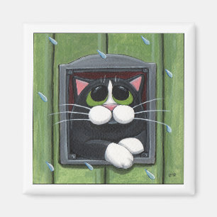 When Will It Stop? - Cat Magnet