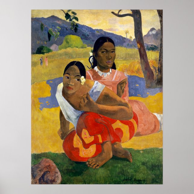 When Will You Marry by Paul Gauguin Poster (Front)