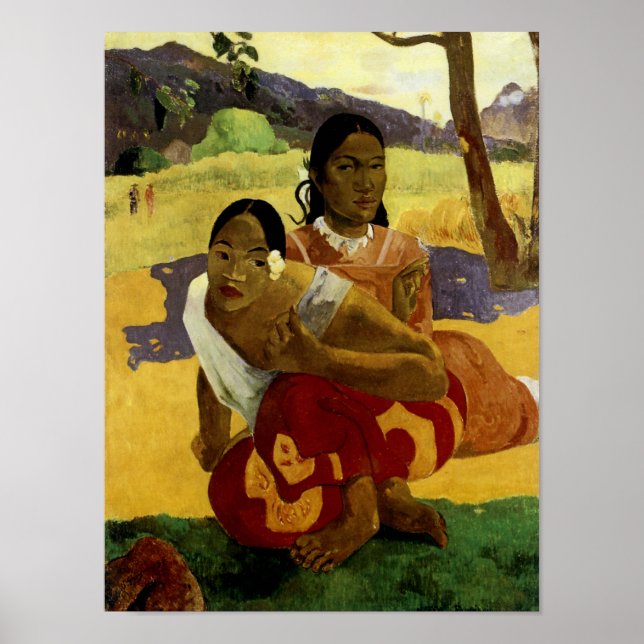 When Will You Marry? by Paul Gauguin Poster (Front)