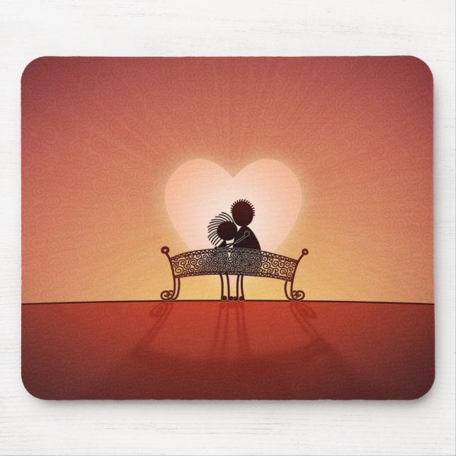 When You Are In Love Mouse Pad (Front)
