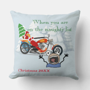 When you are on Santa’s Naughty List Cushion