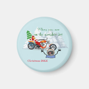 When you are on Santa’s Naughty List Magnet