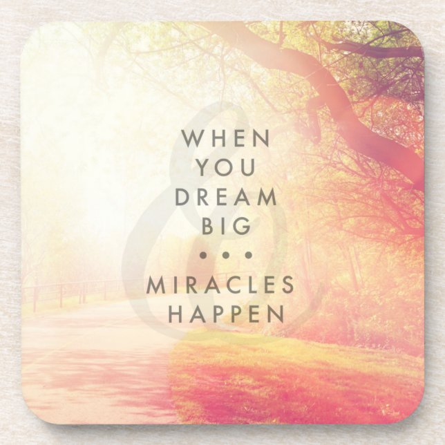 When You Dream Coaster (Front)