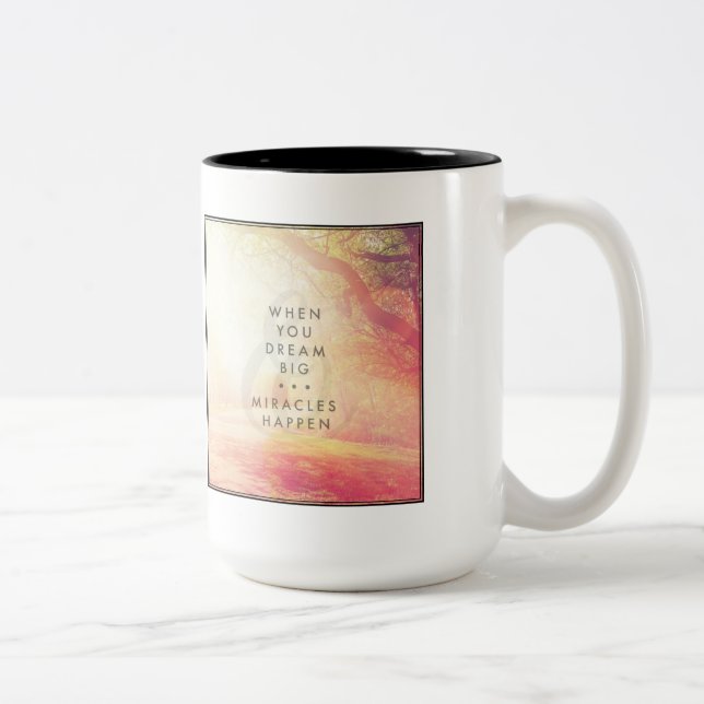 When You Dream Two-Tone Coffee Mug (Right)