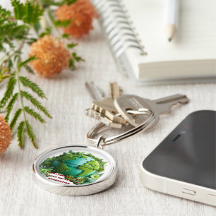 When you educate a girl, you educate a nation key ring