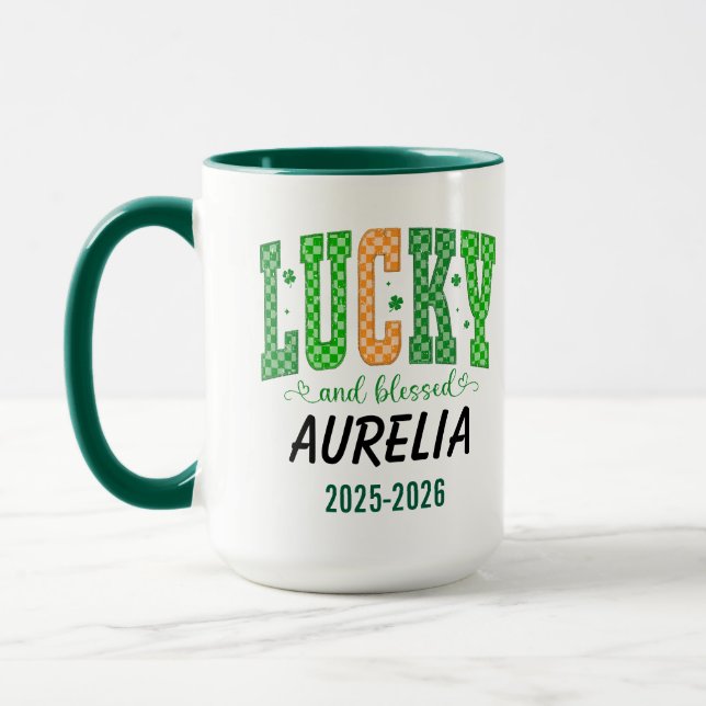 When You’re Dead Inside but It’s St. Patrick’s Day Mug (Left)