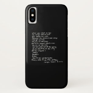 when you start to feel like things should been iPhone x case