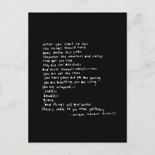 when you start to feel like things should been postcard