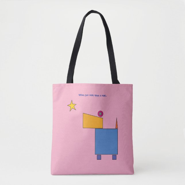When you wish upon a star…  tote bag (Front)