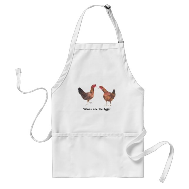 Where are the eggs?, standard apron (Front)