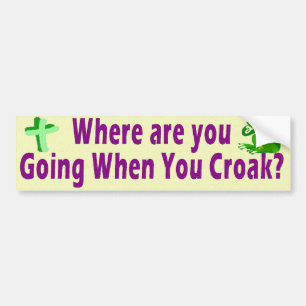 Where are You Going? Bumper Sticker