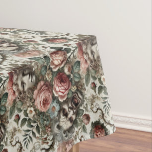 Where Baroque Fangs Find Homes – Medium Pattern Tablecloth