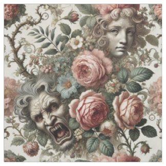 Where Baroque Fangs Find Homes – Statement Tile Fabric