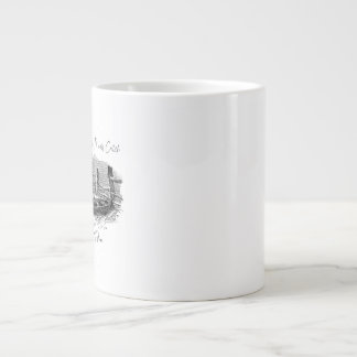 Where Calm Meets Catch Large Coffee Mug