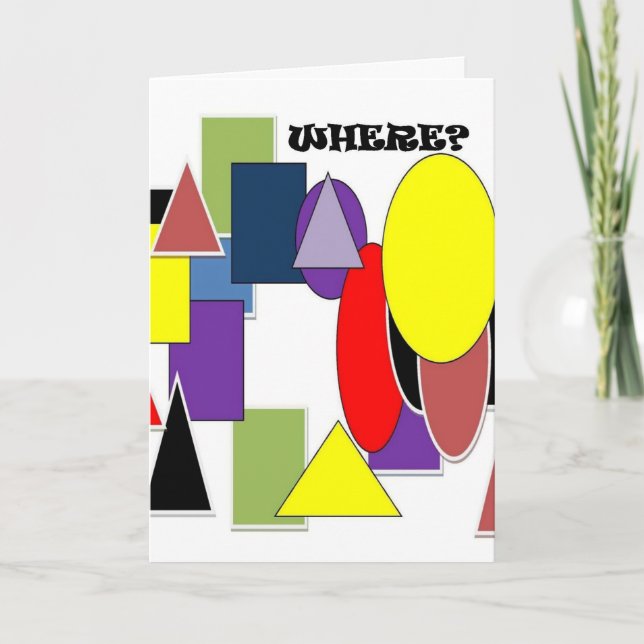 WHERE? CARD (Front)