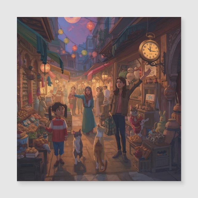 Where Cats Wander and Lanterns Glow (Front)