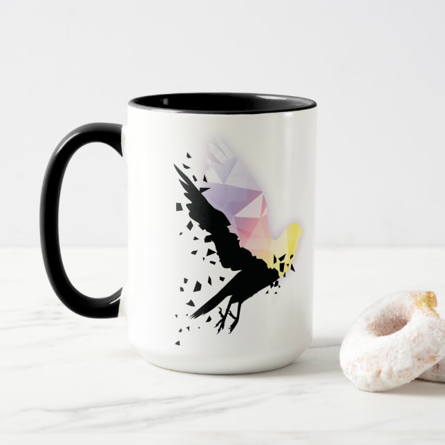 “Where darkness ends, hope begins.” Mug (With Donut)