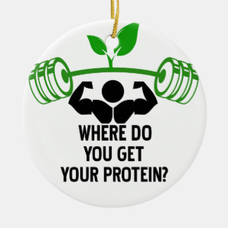 Where do you get your protein ceramic ornament