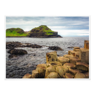 Where Fire Meets Folklore: The Giant's Causeway Photo Print