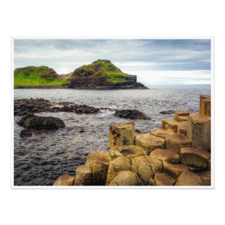 Where Fire Meets Folklore: The Giant's Causeway  Photo Print