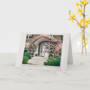 Where flowers bloom so does hope. card