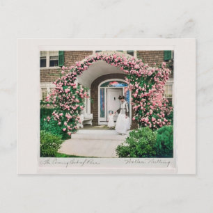 Where flowers bloom so does hope.  postcard