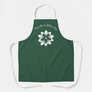 Where Flowers Tell Your Story 🌿 Your Florist Shop Apron