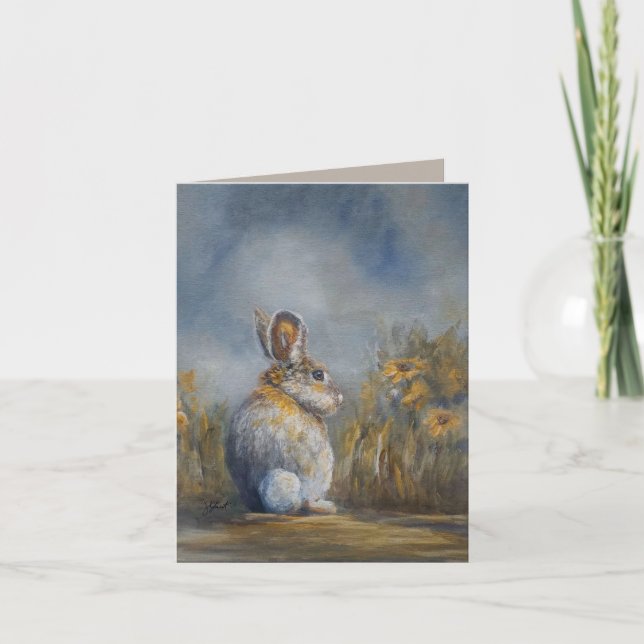 Where Goes Mr Hare  Card (Front)