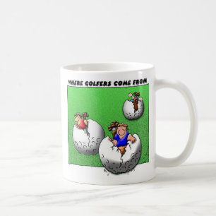 Where Golfers Come From Coffee Mug