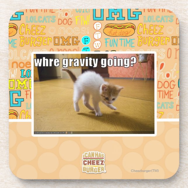 Where gravity going? coaster (Front)