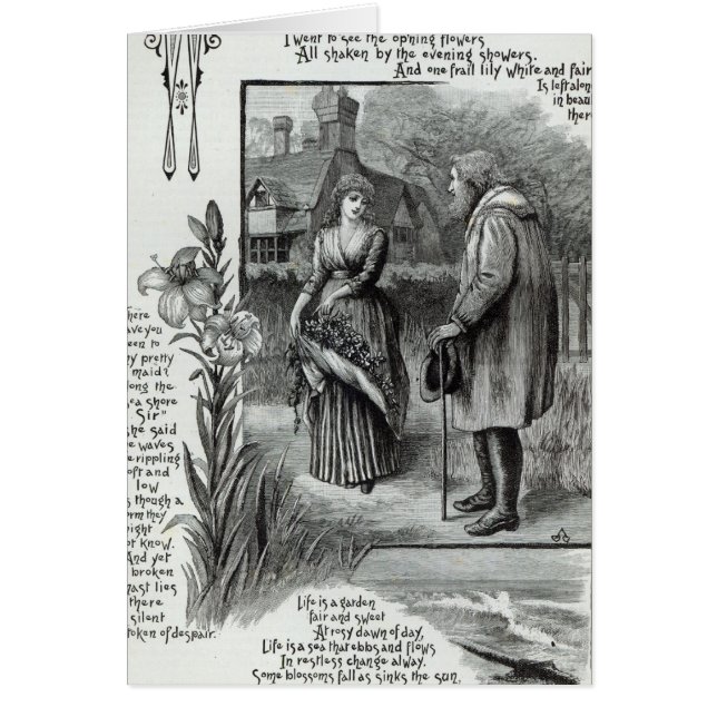 Where have you been to my pretty maid? (Front)