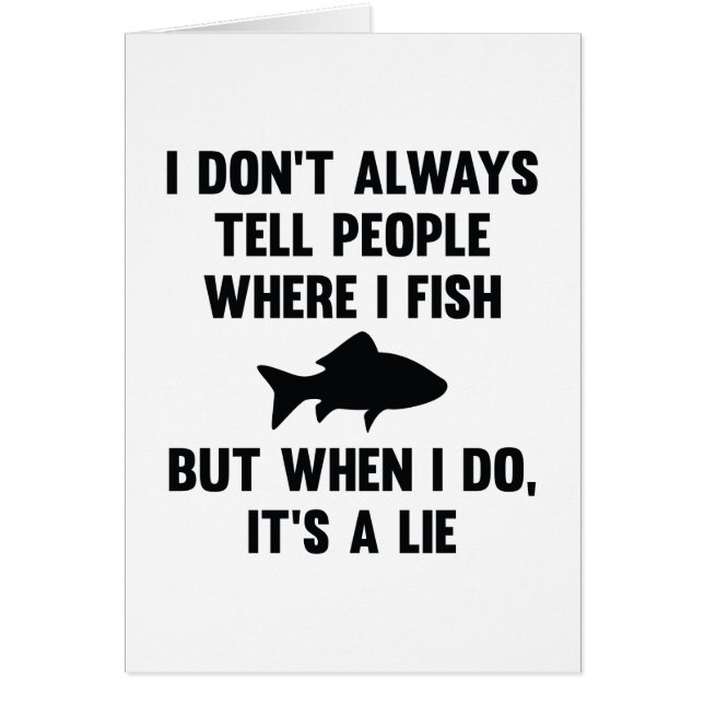 Where I Fish (Front)