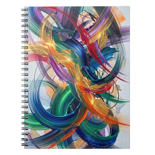 Where Ideas Become Art Notebook (Front)