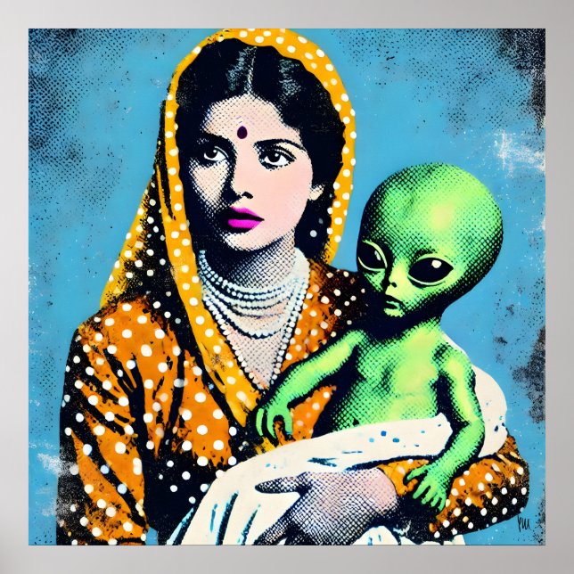 'Where is daddy ?' Poster (Front)