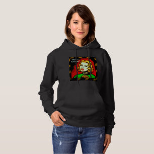 Where Is Everybody Retro Comic Pop Art Hoodie