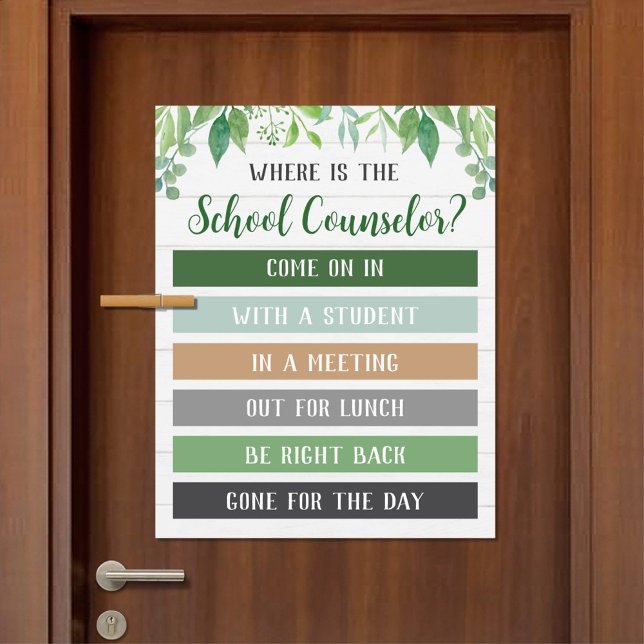 Where is the Counsellor Office Door Sign (Creator Uploaded)