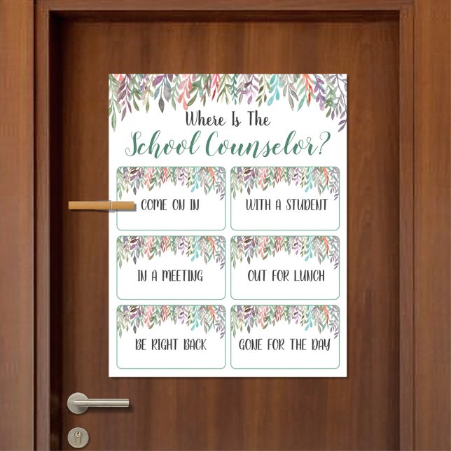 Where is the Counselor Office Door Sign (Creator Uploaded)