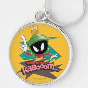 "Where is the Kabooom" MARVIN THE MARTIAN™ Points Key Ring