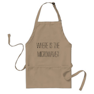 Where is the microwave apron