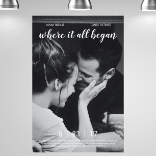 Where it All Began Love Story Movie Poster