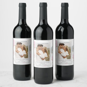 Where It All Began Romantic Couples Personalised Wine Label