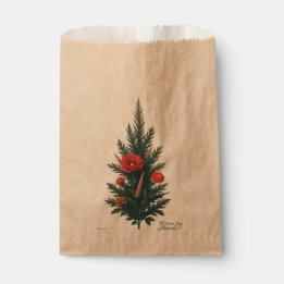 Where Joy Blooms Favour Bags | holiday Gift Bags
