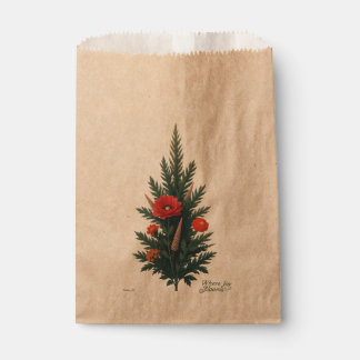 Where Joy Blooms Favour Bags | holiday Gift Bags