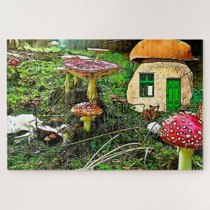 Where Leprechauns or where the little people Live. Jigsaw Puzzle