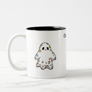 Where Lines Come Alive Two-Tone Coffee Mug