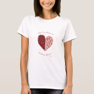 Where Love Blooms Floral Women's T-Shirt
