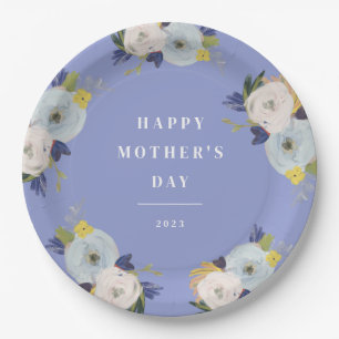 Where Love Grows Mother's Day Paper Plate