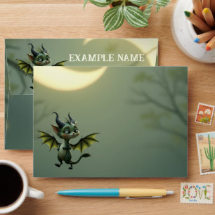 Where moonbeams dance, little mischief awakens. envelope