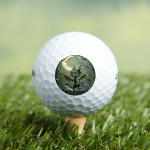 Where moonbeams dance, little mischief awakens. golf balls
